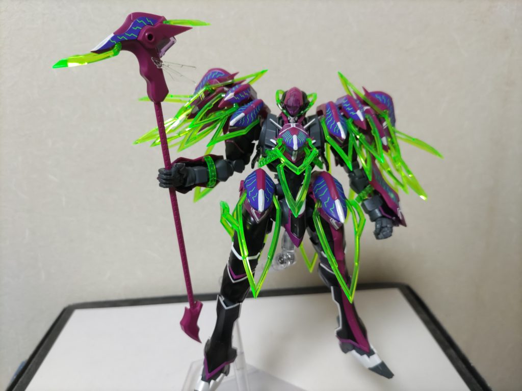 バックパックの素材にはヴァルヴレイヴⅥ号機を使用ガンプラ以外のパーツを使いますがあくまでメインはエクシア（ガンプラ）で、改造にガンプラのパーツを使うので規約的に大丈夫です6番機にはヴァルヴレイヴⅥ号機を使用しようと決めていました