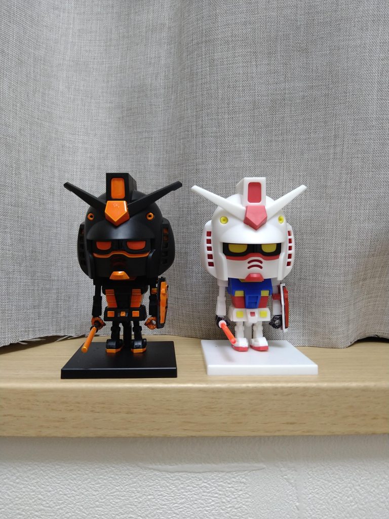 ガンプラくんとツーショット