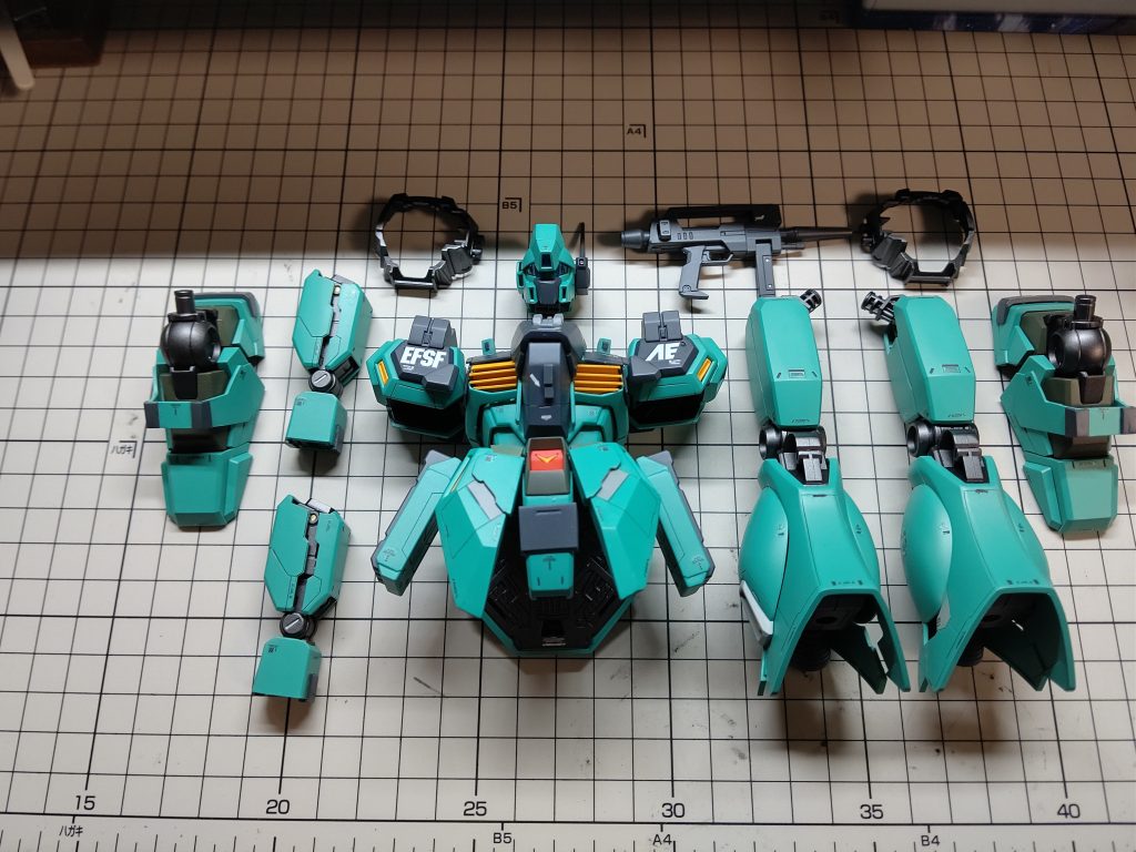 最終組み立て前