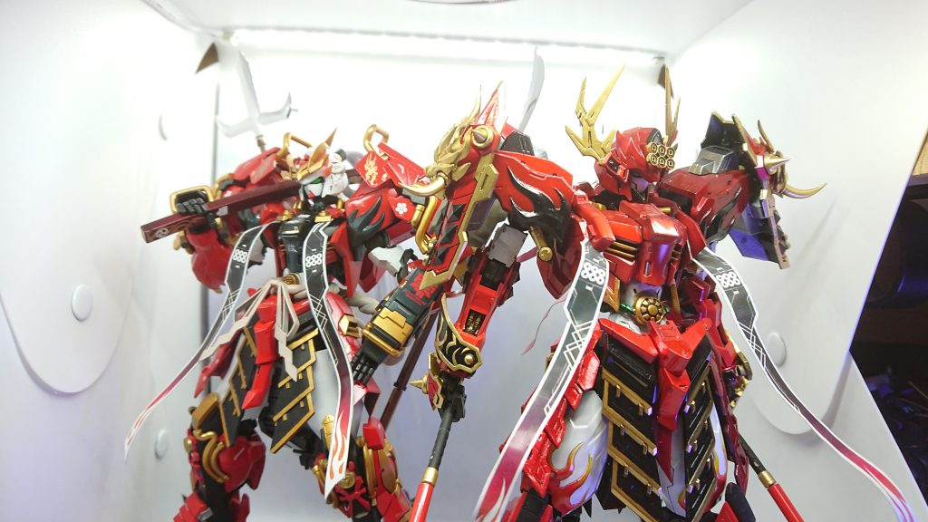 師匠は真田バエル(海外版のね)スタイルにしました😅