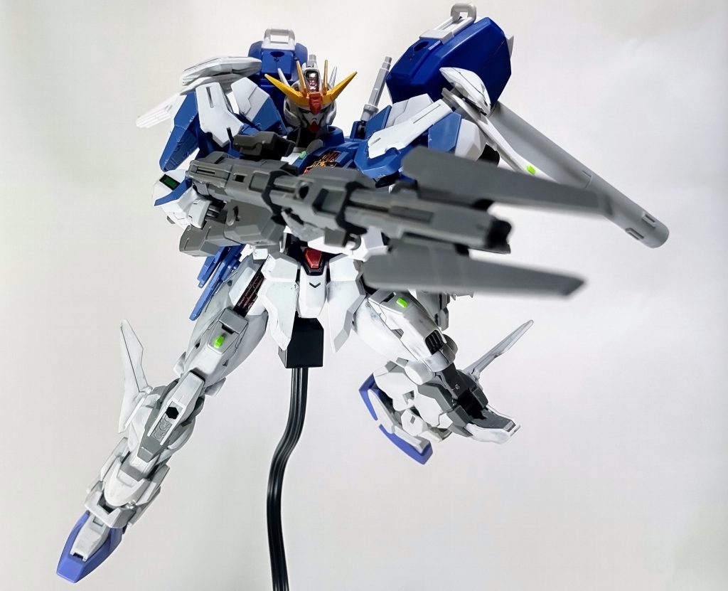 ガンビットライフルビームライフルのビットを装着し、簡易的にロングレンジで使用可能。