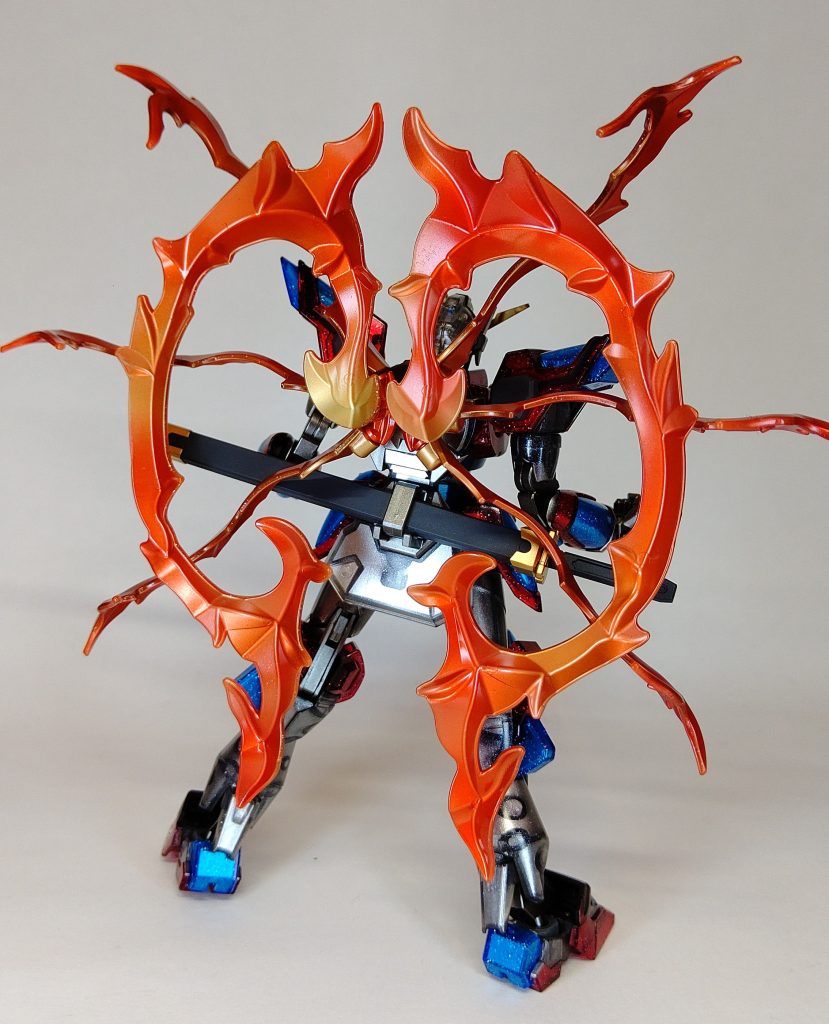 炎エフェクトはグラデーションにして炎感を出したかったんですが、どこをどうグラデーションにしたら炎っぼくなるか分からず。気づいたらほぼベタ塗りになってしまってました・・・