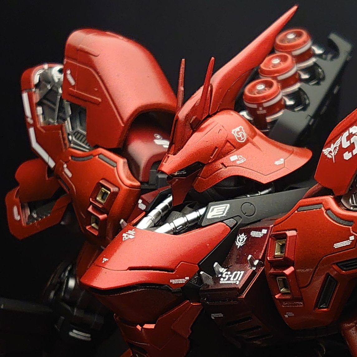 MG サザビー ver.Ka キャンディー塗装 完成品 - プラモデル