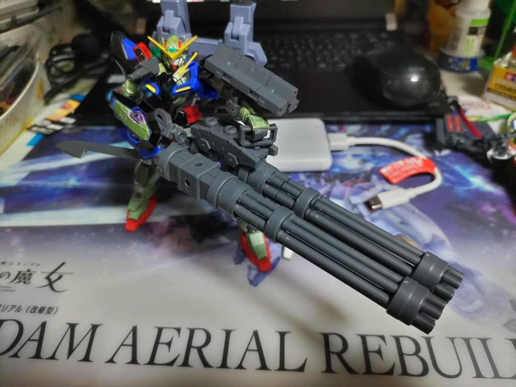 大型2連ガトリング持たせて超カッコいいてなったのが始まりでした