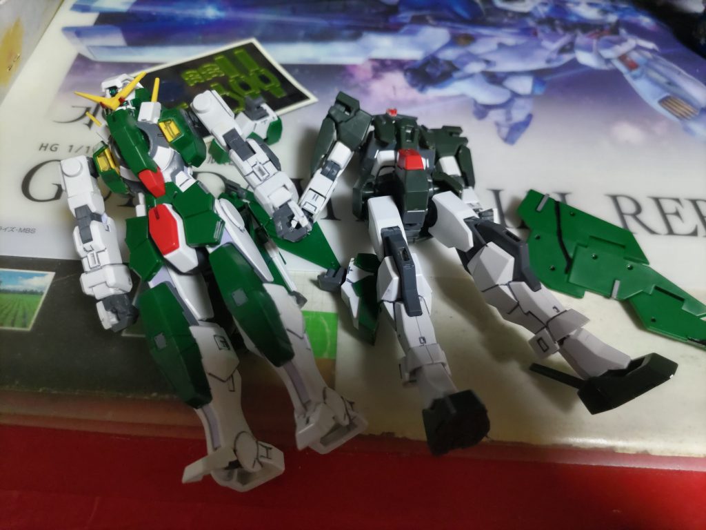 ケルディムアーマー作った余りものでケルディムアーマーを着せる機体を作ろうとしたのが始まり