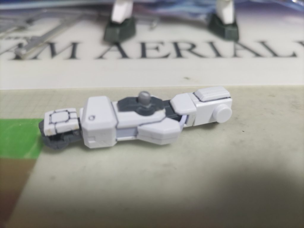 プラ棒使って接続軸を作成