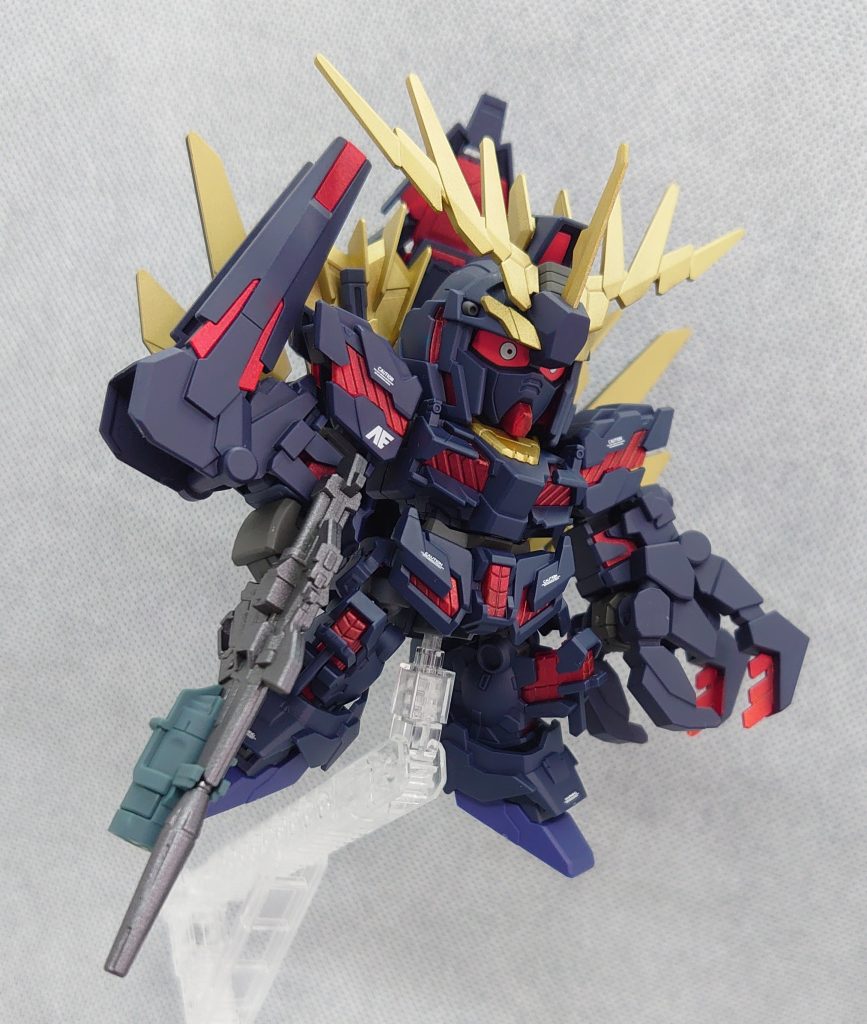 バンシィとノルンのてんこ盛り装備です。