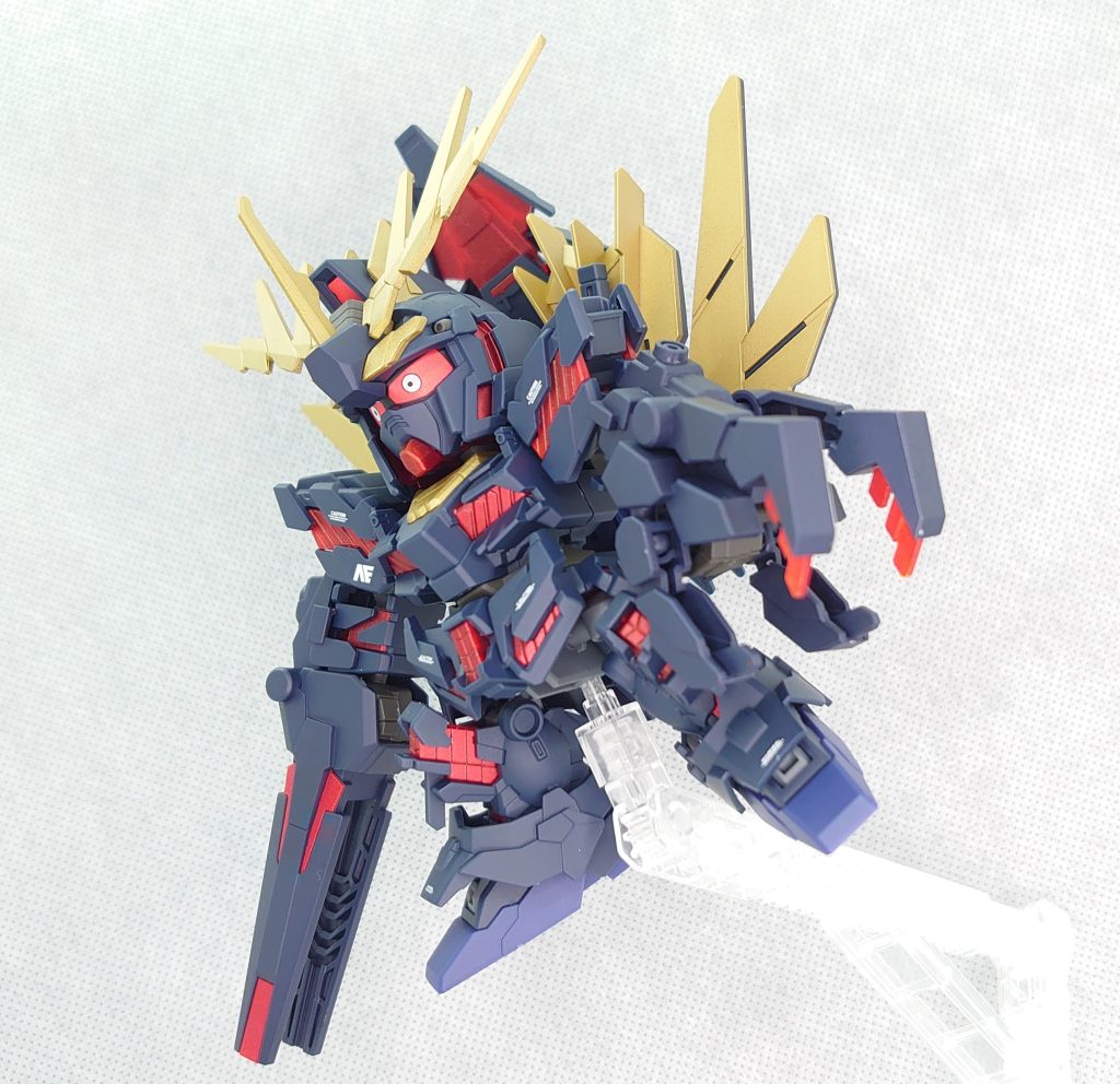 SDCS19 ユニコーンガンダム2号機バンシィ(デストロイモード)&バンシィ・ノルン パーツセット 『狂乱の獅子』–7枚目/制作者：早摘みレモン