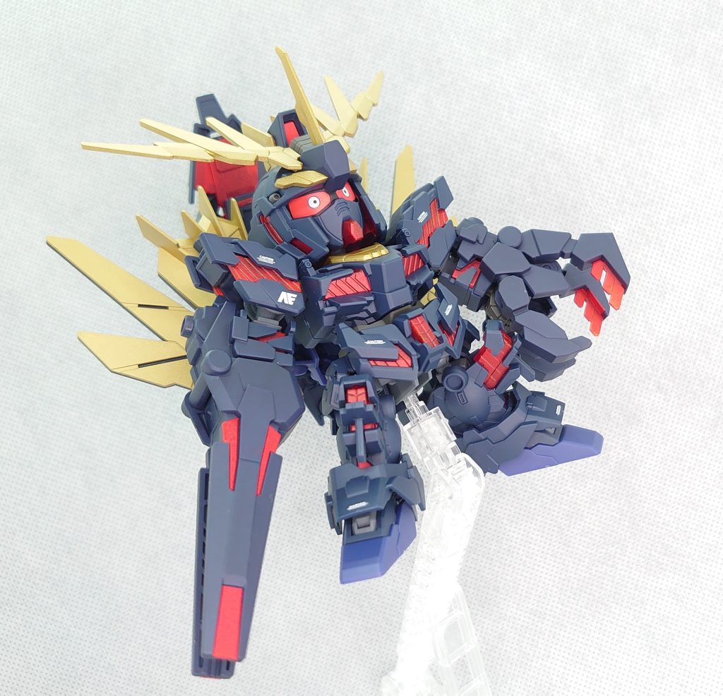 SDCS19 ユニコーンガンダム2号機バンシィ(デストロイモード)&バンシィ・ノルン パーツセット 『狂乱の獅子』–8枚目/制作者：早摘みレモン