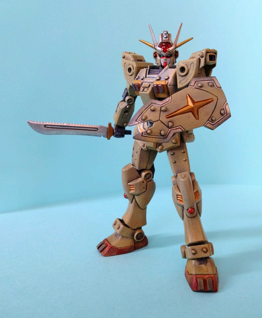 対機兵剣。シールドから抜刀!みたいなイメージで。