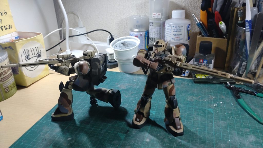 ザクⅠスナイパー–4枚目/制作者：shouta