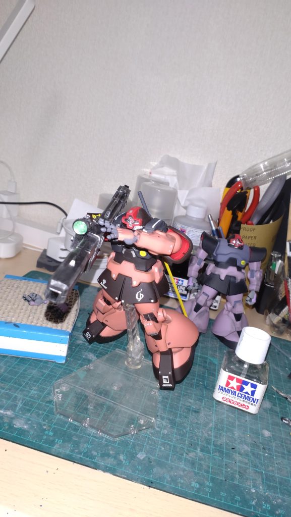 シャア専用リックドム–3枚目/制作者：shouta