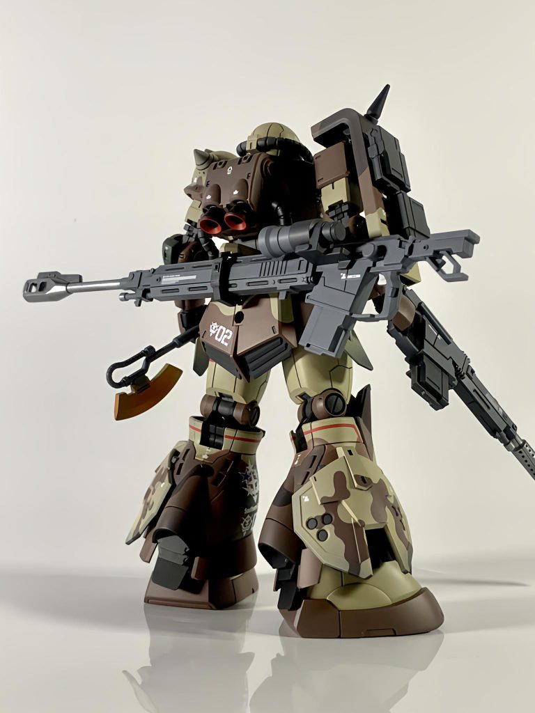 ms-06gd 高機動型ザク地上用(ウォルド機)–4枚目/制作者：shotaro