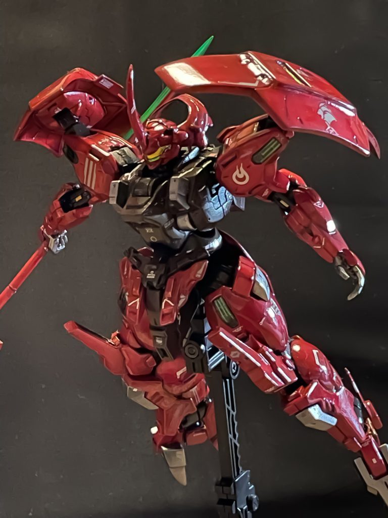 HG ダリルバルデ　筆塗りキャンディ塗装