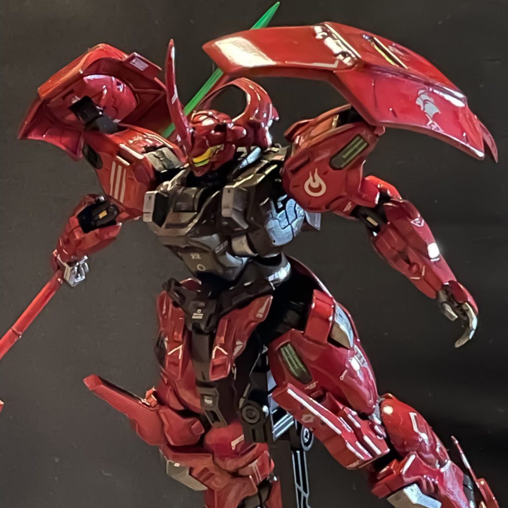 HG ダリルバルデ 筆塗りキャンディ塗装｜パフュさんのガンプラ作品