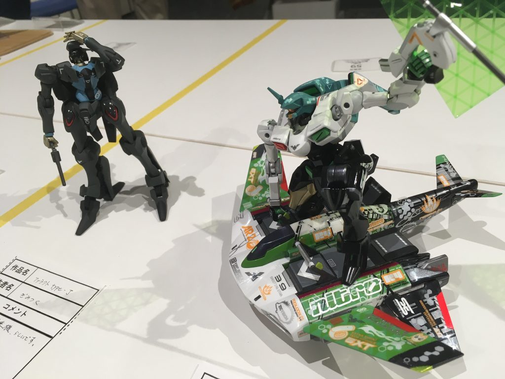 完成当日に地元で展示会があったので、前作と共にお披露目してきました。奇しくもペイル社続きだったんですね~。それでは、長々と茶番にお付き合い頂きありがとうございました。 m( _ _ ;)m