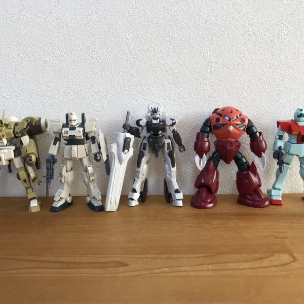 ガンプラ51～55体目