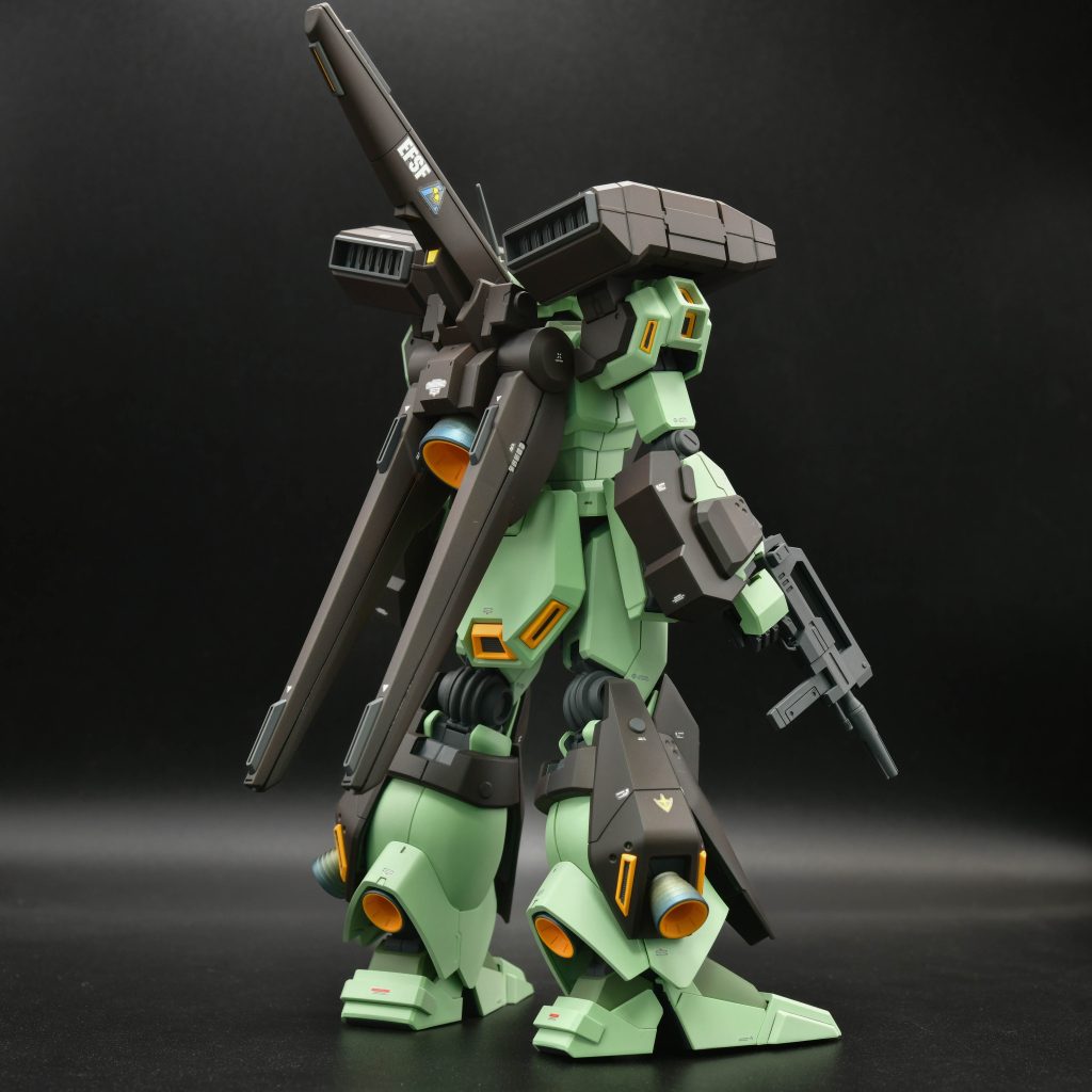 バーニアーはいつもの焼き色表現。