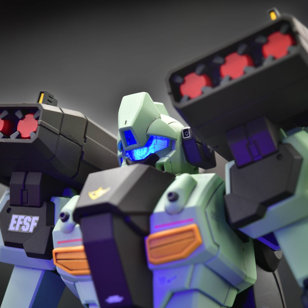 よく見るとモノアイ?みたいなのが見えますね。