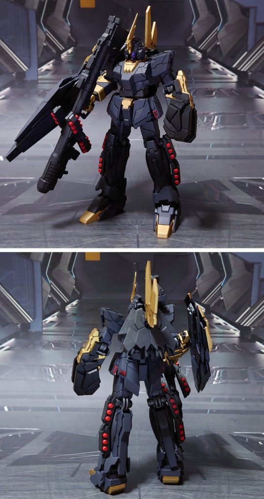 ーーーーーーRX-0 フェネクス・レイヴン“HGUC 1/144 バンシィ・キーニング”をベースにしたカスタムガンプラ。バンシィのボディにフェネクスの頭部パーツと、アームドアーマー各種を装備している。ユニコーンモード固定のモデルを使用しているため、ユニコーンガンダム系の固有スキルである“変身”、及び“NT-D(サイコミュ・ジャック)”は取得・使用不可。しかし、アームドアーマーを含めて完成度は高く、特殊スキルを持たずとも高い実力を誇る。本ガンプラのオーナーはフォースに所属せず、ランキング・ミッションレコードには一切名前がなく、またダイバールック(アバター状態)で行動しているところを目撃されたことも無いため、正体は謎に包まれている。解っているのは、彼(彼女?)がフリーバトル中に乱入し、敵味方問わずその場にいる全てのガンプラを破壊すること、のみ。(以上、脳内設定)ーーーーーー