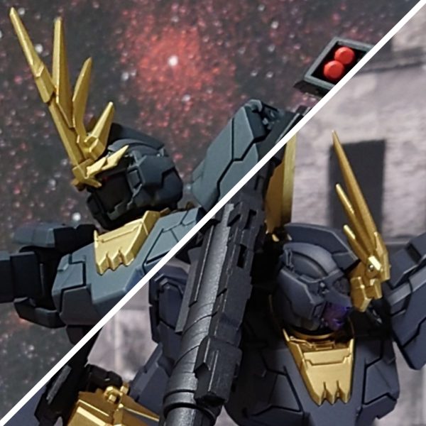 HGUC 1/144 RX-0 バンシィ・キーニング/HGBD 1/144 RX-0 フェネクス・レイヴン