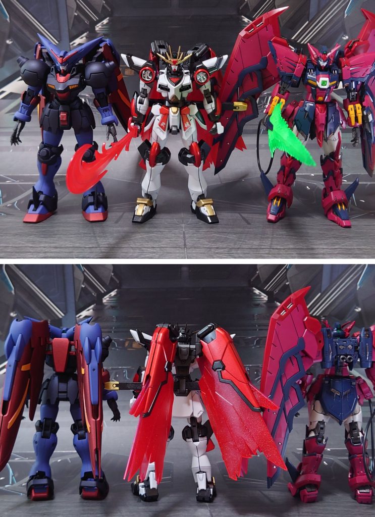 似たテイストを感じる“悪役機”との比較。