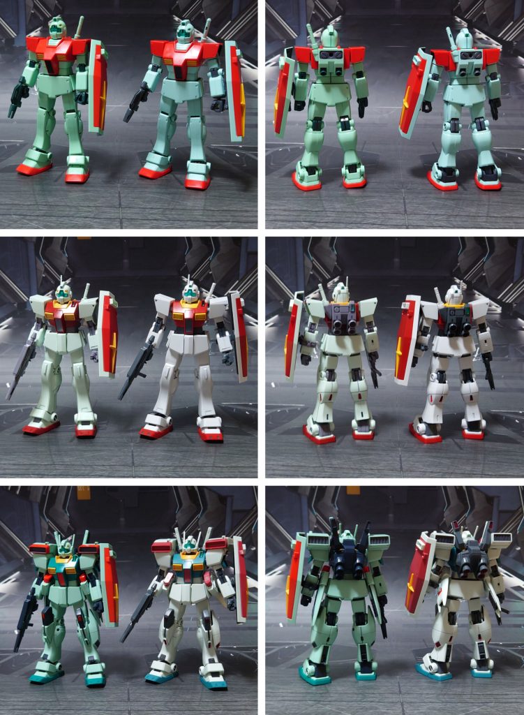 HGUC 1/144 ガンダムベース限定 ジム/ジムII/ジムIII セット–4枚目/制作者：黒井 響介