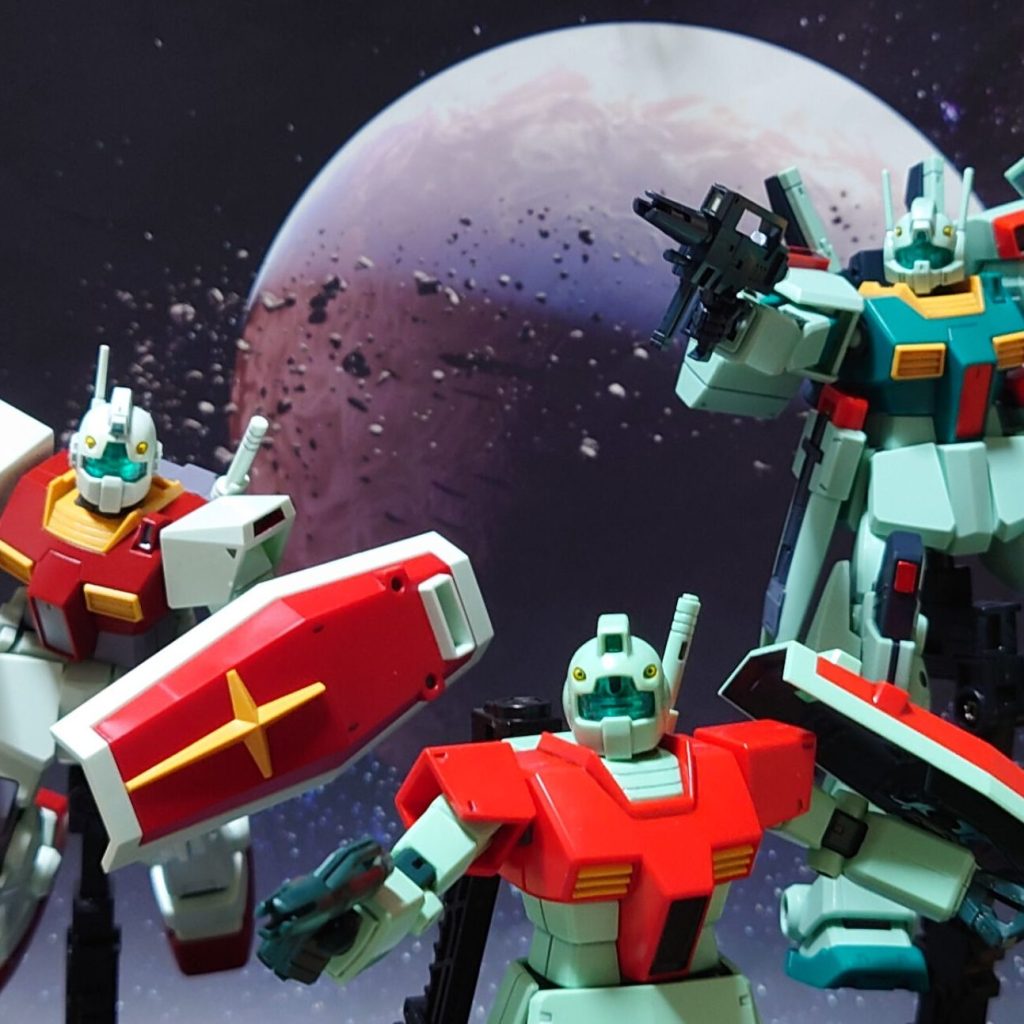 HGUC 1/144 ガンダムベース限定 ジム/ジムII/ジムIII セット｜黒井 響 