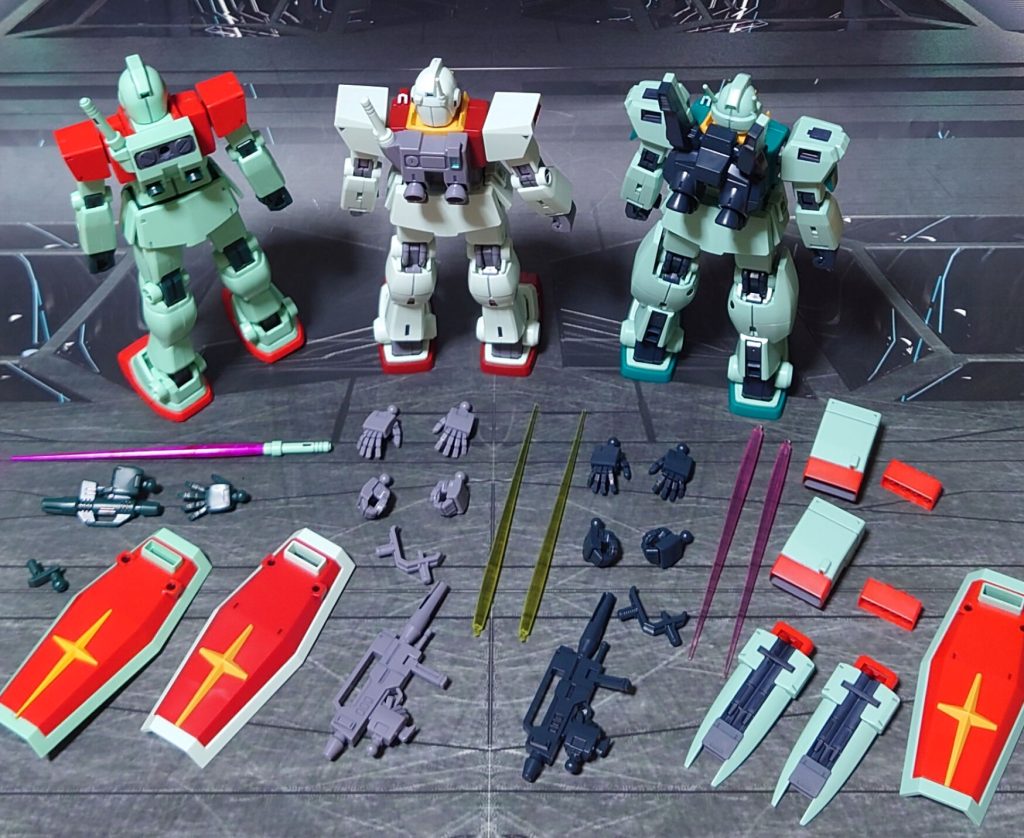 HGUC 1/144 ガンダムベース限定 ジム/ジムII/ジムIII セット–3枚目/制作者：黒井 響介