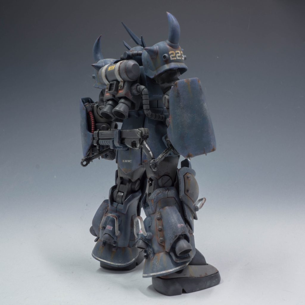 ヒートクローは格納可能となっている。