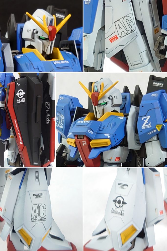 Zガンダム　全塗装　HGUC　ゼータガンダム–4枚目/制作者：wat798