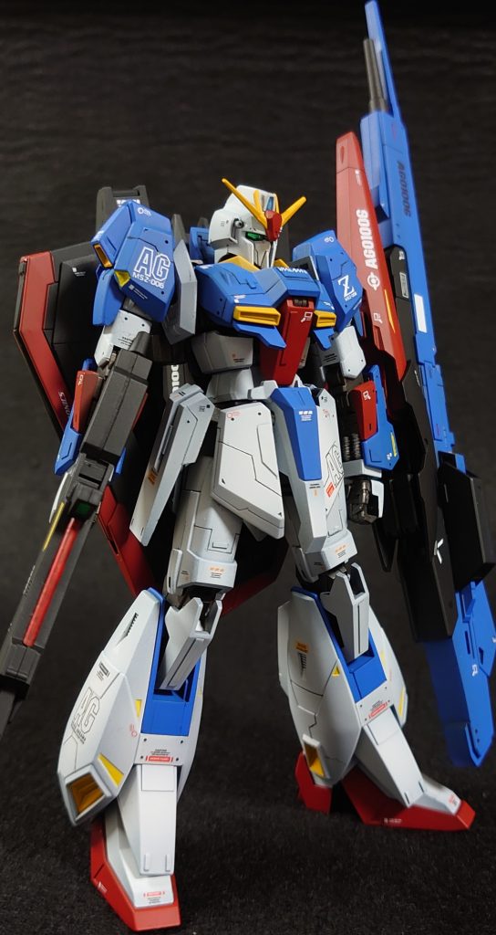 Zガンダム　全塗装　HGUC　ゼータガンダム–3枚目/制作者：wat798