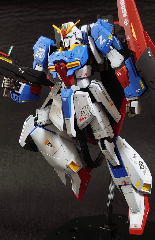 Zガンダム　全塗装　HGUC　ゼータガンダム–2枚目/制作者：wat798