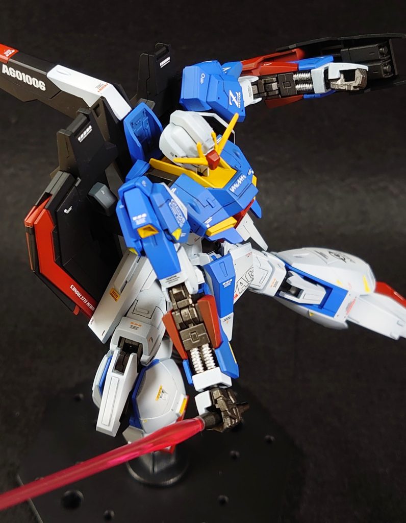 Zガンダム　全塗装　HGUC　ゼータガンダム–5枚目/制作者：wat798