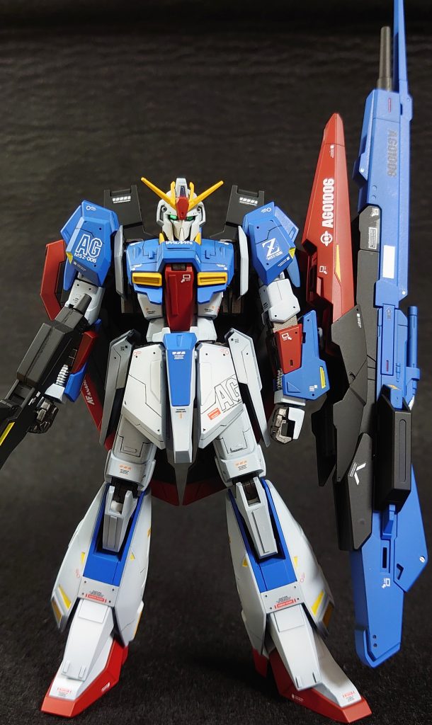 Zガンダム　全塗装　HGUC　ゼータガンダム–3枚目/制作者：wat798