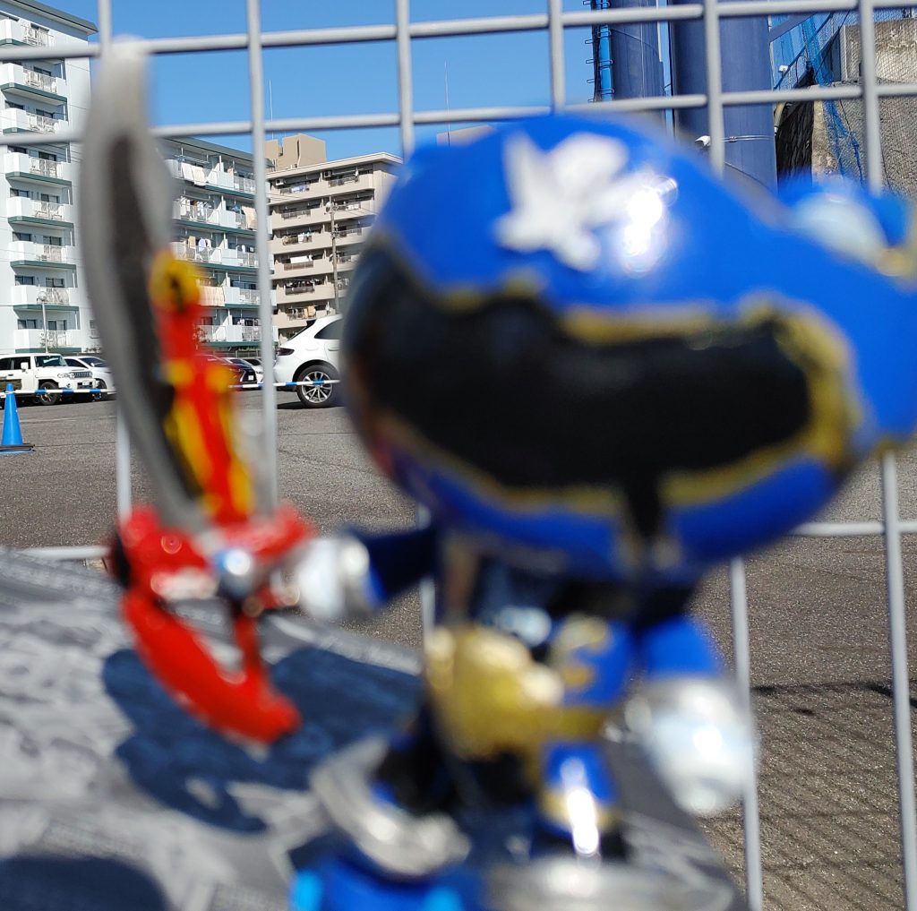 武器。ゴーカイサーベル。
