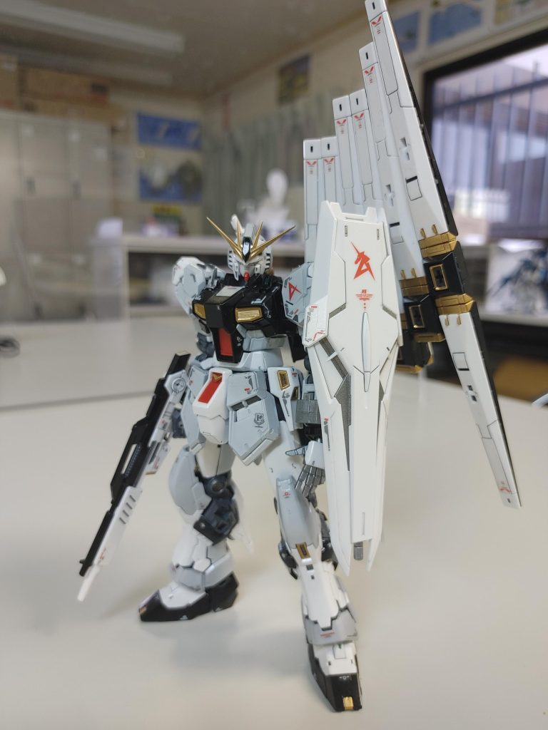 素体のキットも最高ですね。同梱HWSキットも買いましたが、今回はアーマーのみのキットを使用し、素体は以前に作った物を使用しました。