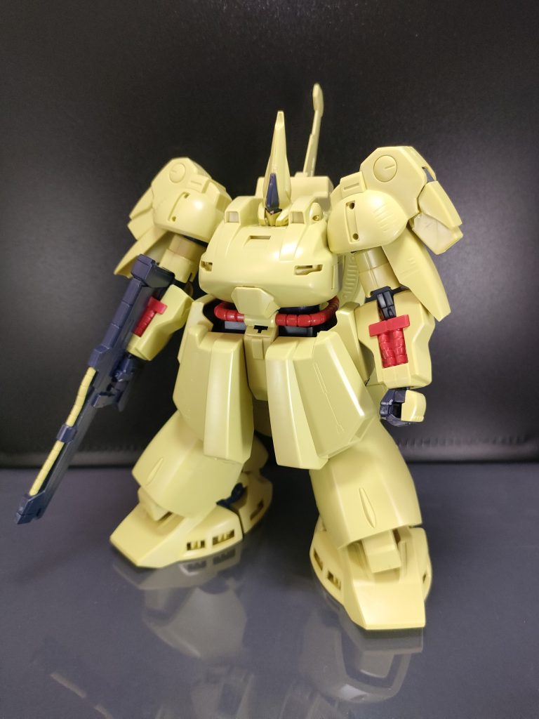 塗装前は色がクリーミー