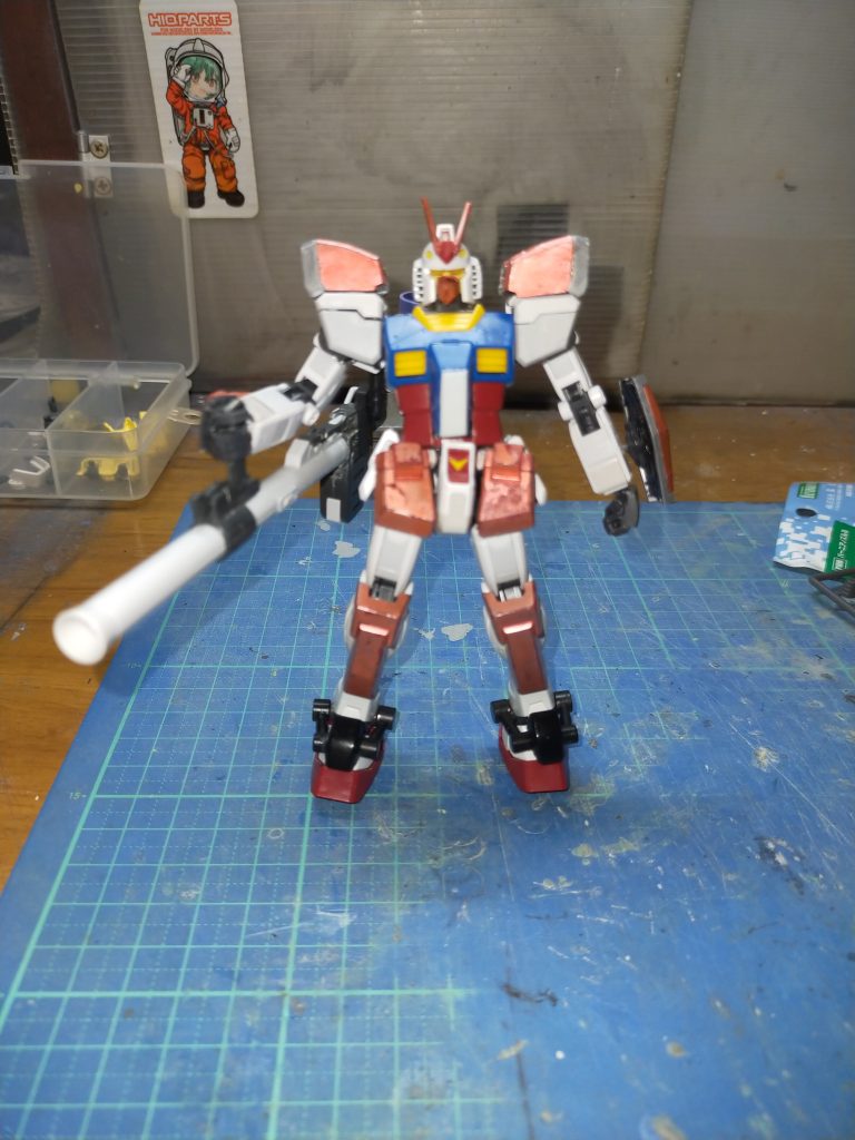 仮組みの様子です