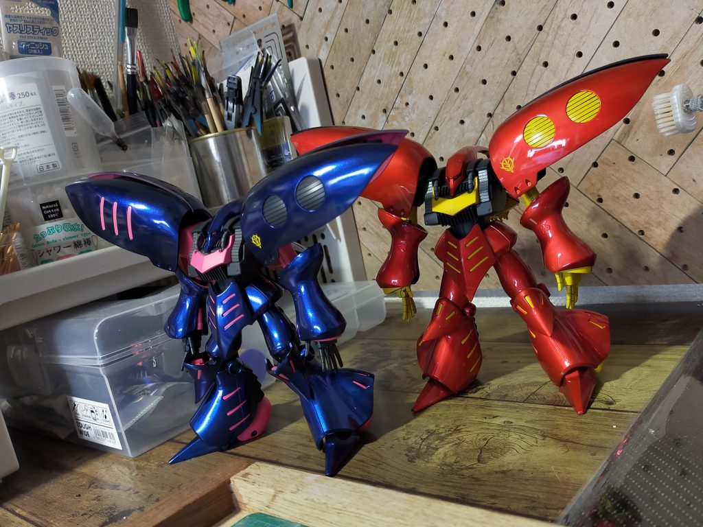 いずれハマーン機もやりたいですね。 最後まで閲覧ありがとうございました。