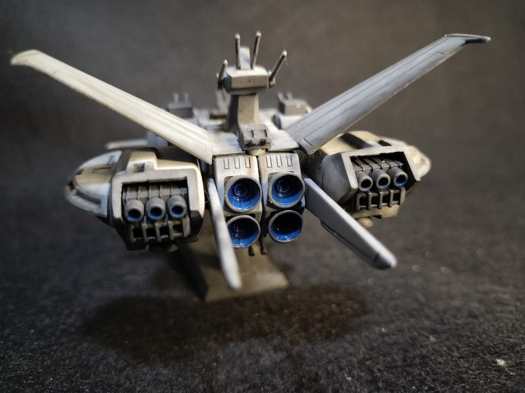 スレイプニール背面。いかにもミキシングという後ろ姿ですね😆