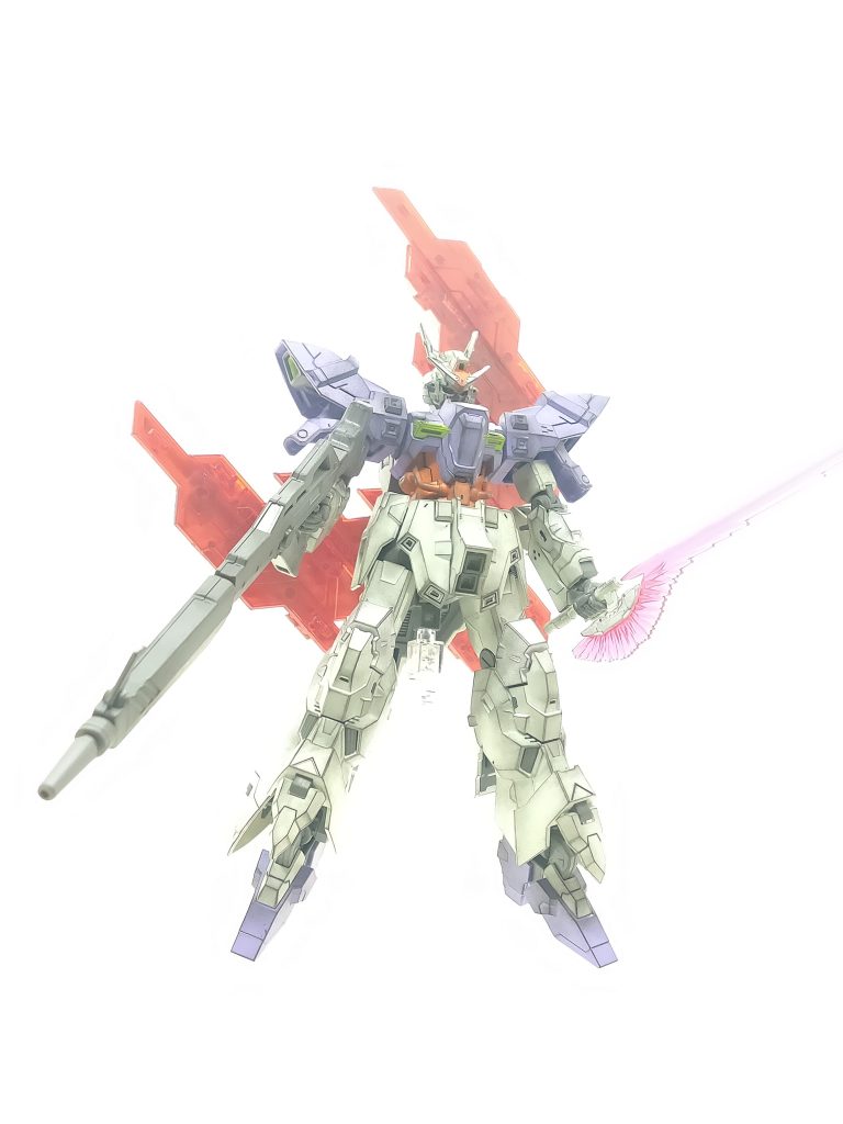 ムーンガンダム(ロング･ライフル装備)–3枚目/制作者：かえる