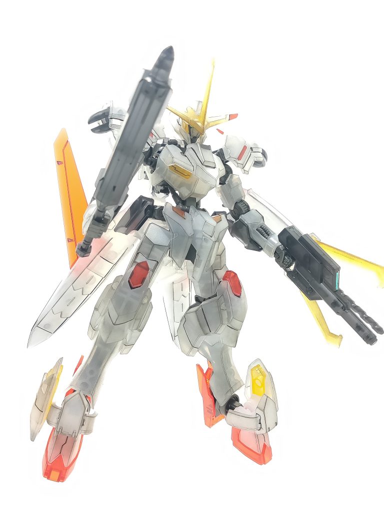 ガンダム端白星[クリアカラー]–2枚目/制作者：かえる