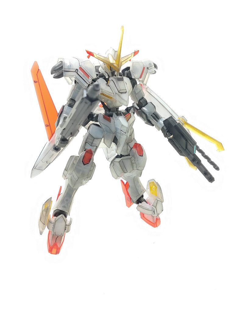 ガンダム端白星[クリアカラー]–3枚目/制作者：かえる