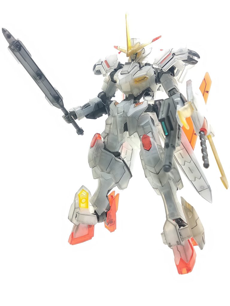 ガンダム端白星[クリアカラー]–4枚目/制作者：かえる