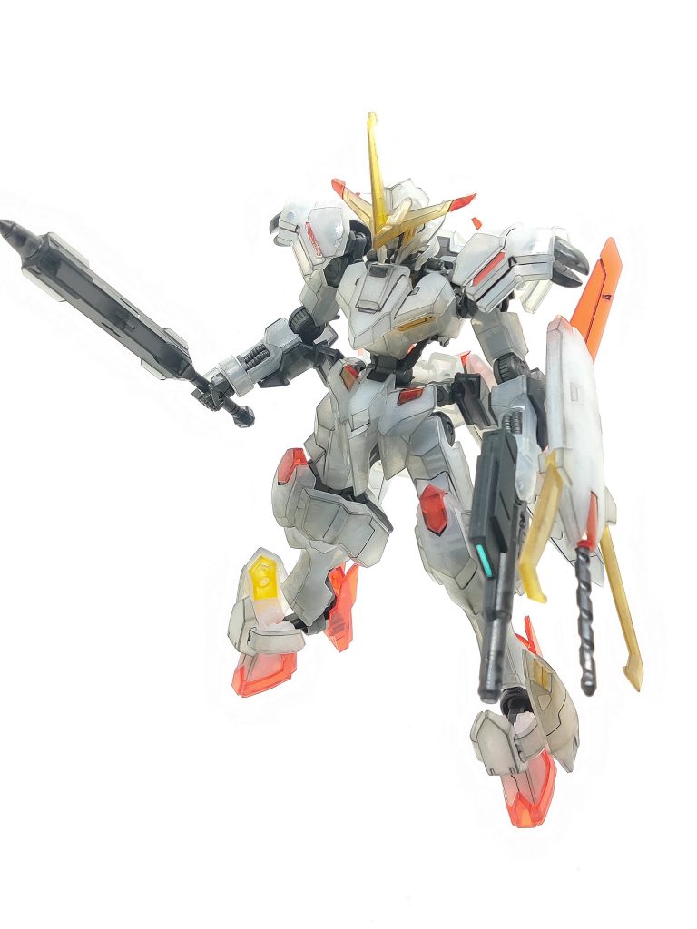 ガンダム端白星[クリアカラー]–5枚目/制作者：かえる