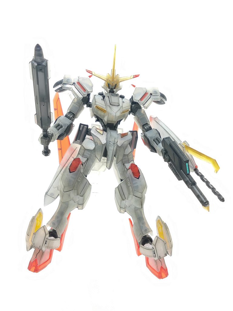 ガンダム端白星[クリアカラー]–6枚目/制作者：かえる