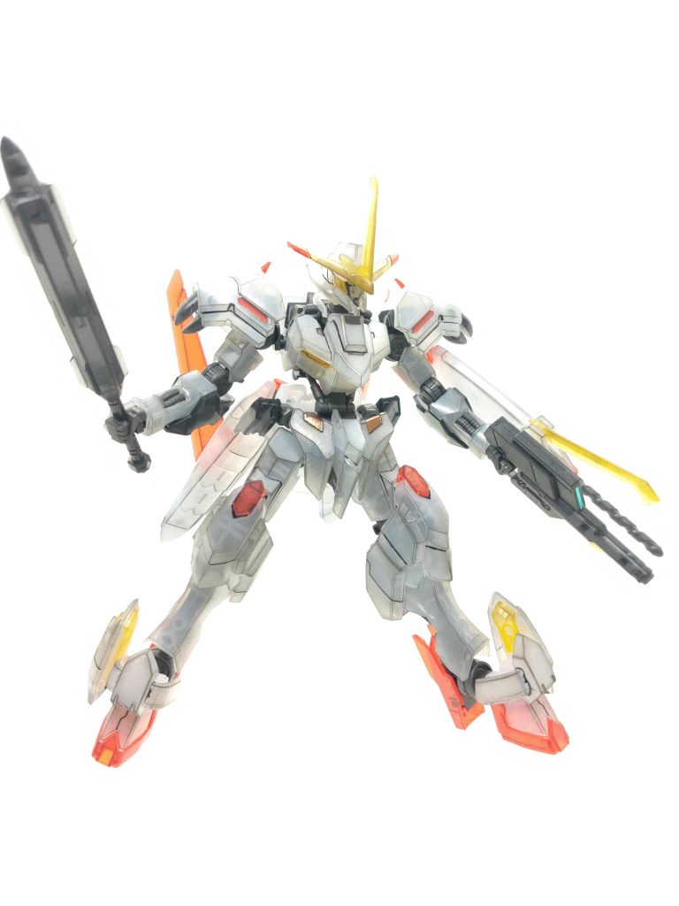 ガンダム端白星[クリアカラー]–8枚目/制作者：かえる