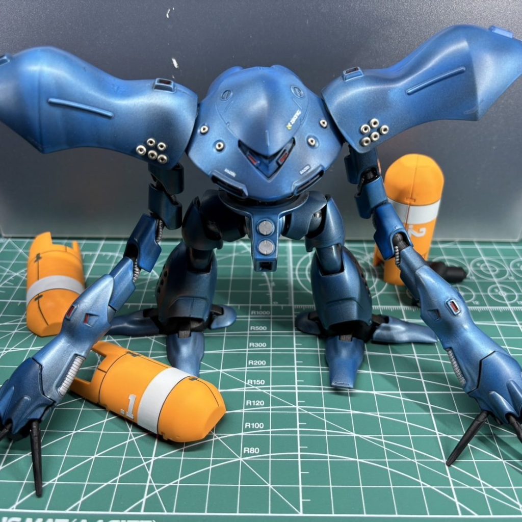 HGハイゴッグ マットキャンディ塗装｜Ruizさんのガンプラ作品