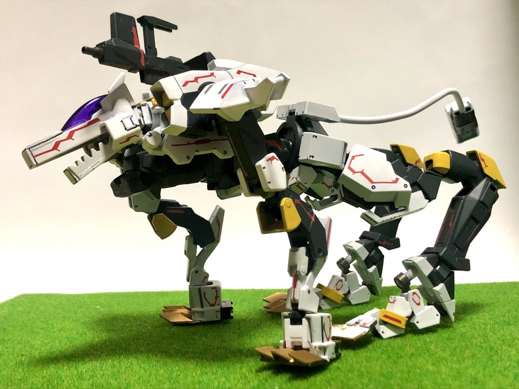 今回のコンセプトはプラモデルでもSDGSという事で、両キットのパーツを余す事なく使うことに重きをおきました